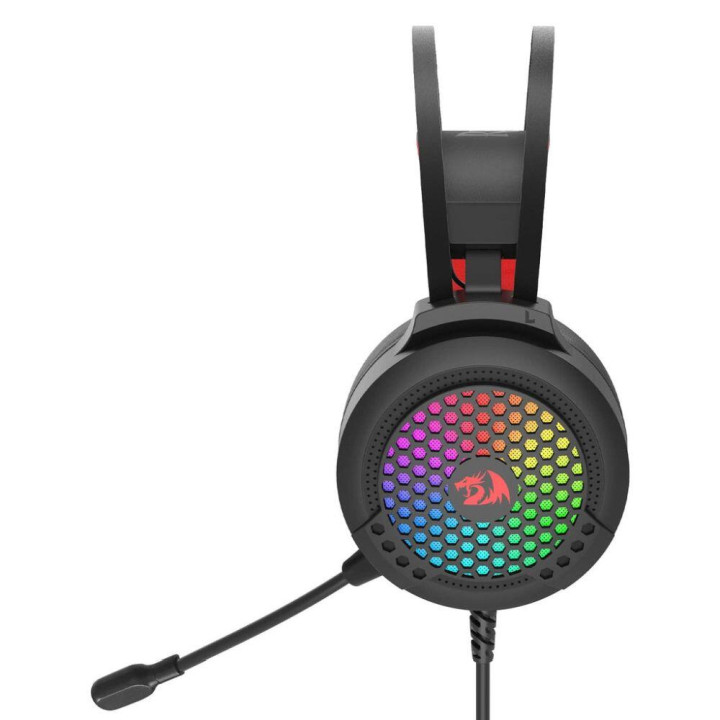 Геймърски слушалки Redragon Carmen H261 RGB USB и 3.5 mm жак. - 5