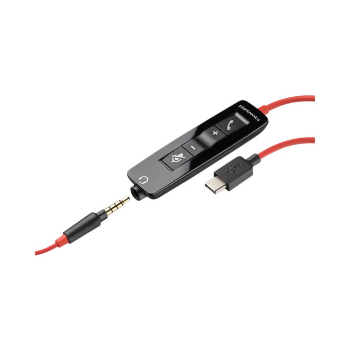 Слушалки POLY Blackwire C5220, Stereo Type-C с микрофон - 8X231AA - 2