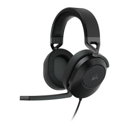 Геймърски слушалки Corsair HS65 Carbon, с кабел, 3.5mm/USB, микрофон - CA-9011270-EU - 1