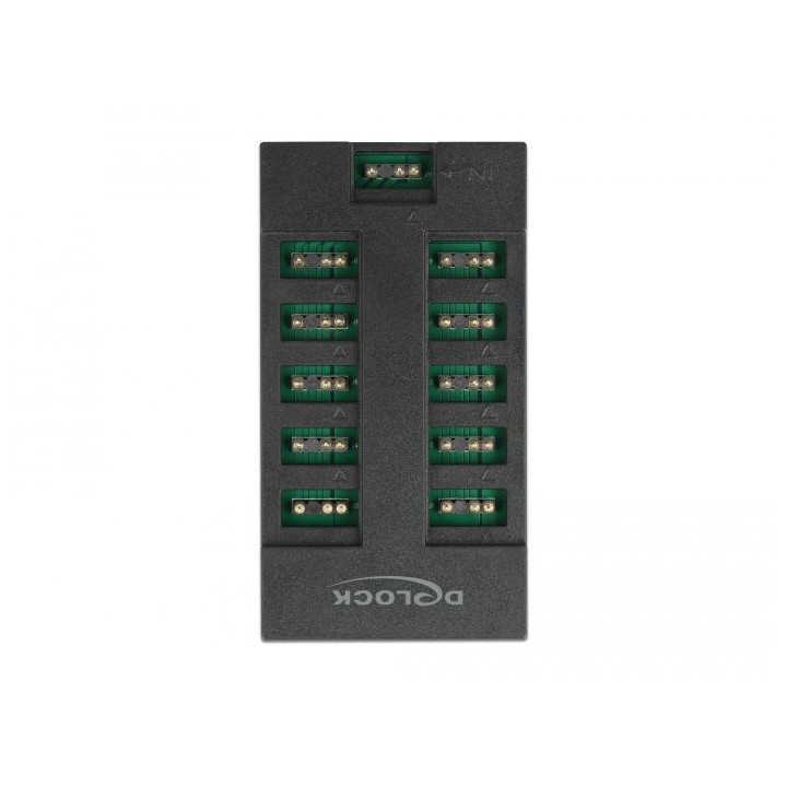RGB хъб DeLock, 10 портов ARGB 5V - 64128 - 2