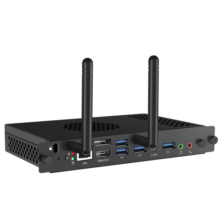 Slot-In компютър IIYAMA OPC51204BC-1, 12th Gen Intel Core i5-12450H, 8GB DDR4, 256GB SSD, Windows 11 IoT Enterprise - OPC51204BC