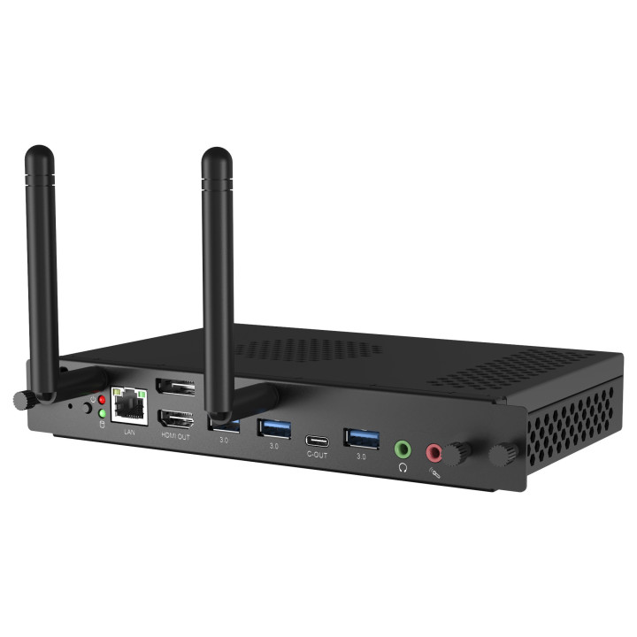 Slot-In компютър IIYAMA OPC51204BC-1, 12th Gen Intel Core i5-12450H, 8GB DDR4, 256GB SSD, Windows 11 IoT Enterprise - OPC51204BC