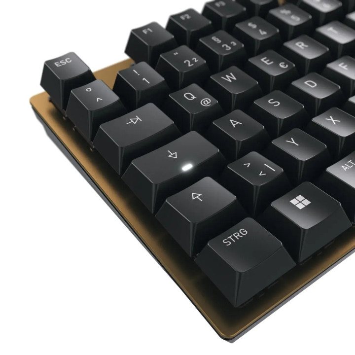 Механична клавиатура CHERRY KC 200MX Brown, Тънка, Черна - CHERRY-KEY-G80-3950EU-1 - 3