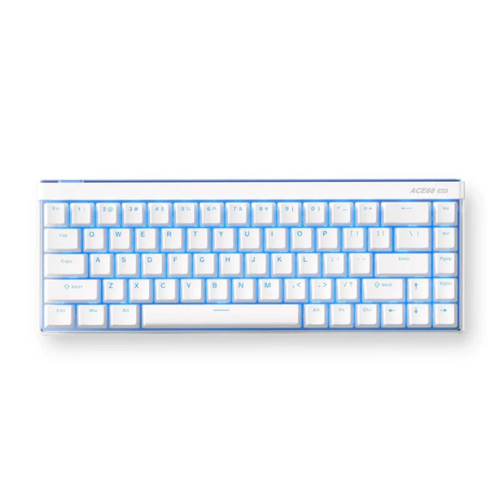 Механична геймърска клавиатура MCHOSE Ace 68 Air, 68 клавиша, Mount Tai Magnetic Switch GT Tactile, RGB подсветка, 8000Hz - MC-A