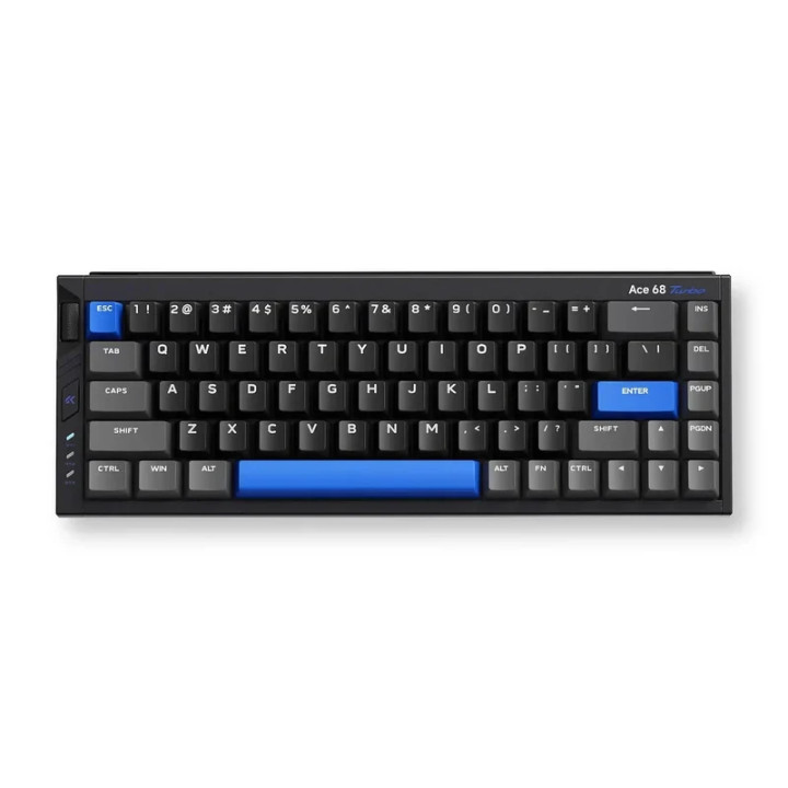 Mеханична геймърска клавиатура MCHOSE Ace 68 Turbo, 68 клавиша, Mount Tai Magnetic Switch GT Tactile, 16K Polling Rate, RGB подс