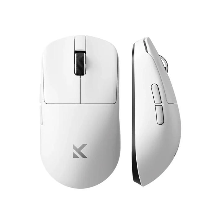 Bluetooth/Безжична геймърска мишка MCHOSE L7 Ultra Plus, Бял, Оптична Kailh, 8000Hz, 42000 DPI - HW-L7-13KH - 2