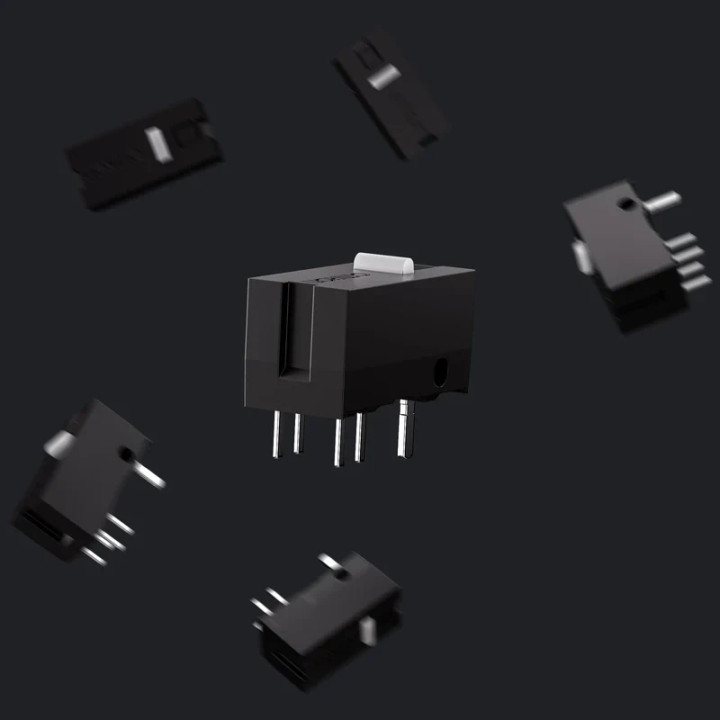 Bluetooth/Безжична геймърска мишка MCHOSE L7 Ultra Plus, Бял, Оптична Kailh, 8000Hz, 42000 DPI - HW-L7-13KH - 12