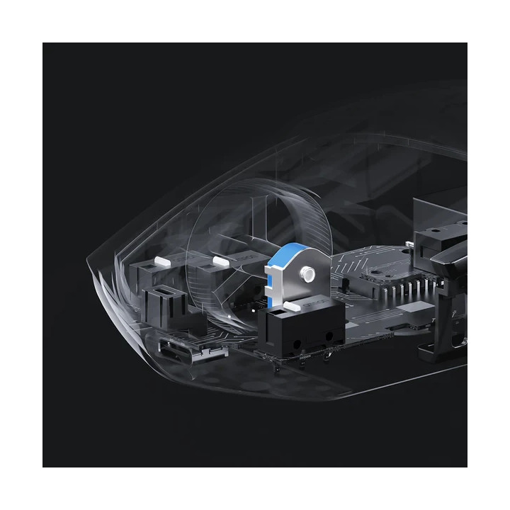 Bluetooth/Безжична геймърска мишка MCHOSE G3 V2, Бяла, Omron механични суичове, 12000 DPI, 1000Hz - MC-G3V2-4 - 12