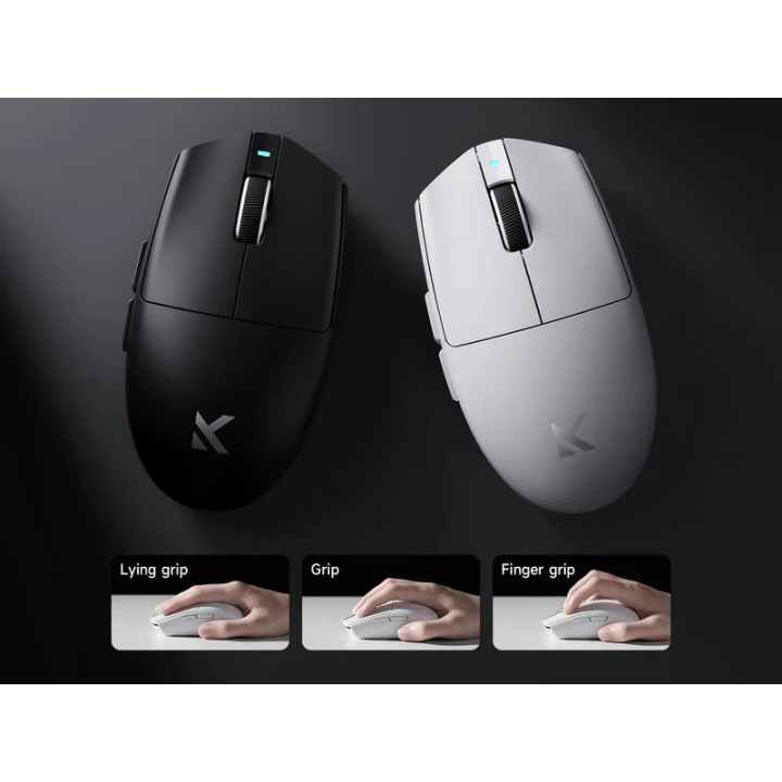 Bluetooth/Безжична геймърска мишка MCHOSE G3 V2, Черна, Omron Mechanical, 12000 DPI, 1000Hz - MC-G3V2-5 - 2