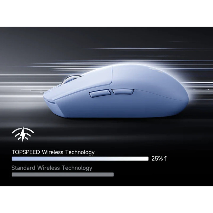 Bluetooth/Безжична геймърска мишка MCHOSE G3 V2, Черна, Omron Mechanical, 12000 DPI, 1000Hz - MC-G3V2-5 - 10