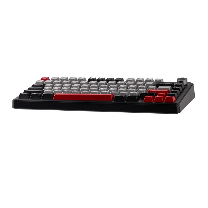 Bluetooth механична геймърска клавиатура Aula F75 MAX, 75%, Reaper Switch Linear, 80 клавиша, RGB подсветка - F75MAX-RS-BR - 6