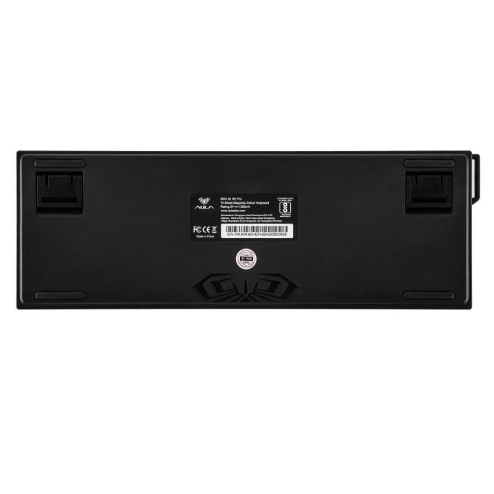 Bluetooth механична геймърска клавиатура Aula MINI 60 HE PRO, 60%, Stormrise Magnetic Linear, 8K Polling Rate, RGB подсветка - M