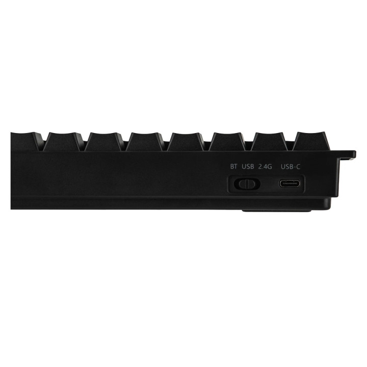 Bluetooth механична геймърска клавиатура Aula MINI 60 HE PRO, 60%, Stormrise Magnetic Linear, 8K Polling Rate, RGB подсветка - M