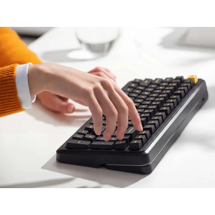 Bluetooth механична геймърска клавиатура MCHOSE MC-K99 V3, 98% размер, Linear Icy Creamsicle Switch, RGB подсветка - MC-K99V3-4 