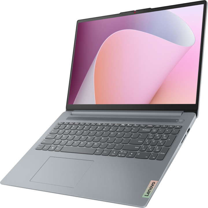 Лаптоп Lenovo IdeaPad Slim 3 15AMN8, 15.6" Full HD AG, AMD Ryzen 3 30, 16GB DDR5, 512GB SSD, No OS - 82XQ01NKBM - 6