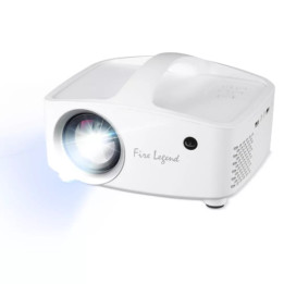 Мултимедиен проектор AOPEN QF13S, 1080p FHD 16:9, LED, 350lm, HDMI, USB, Audio - MR.P0711.001 - 1