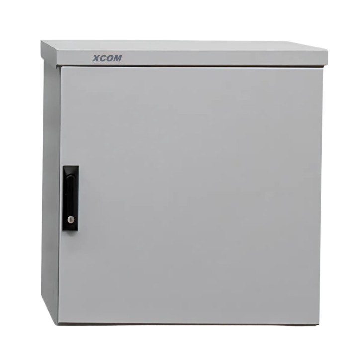 19" RACK стенен монтаж 9U 600x600mm RAL7035 - x-68245 - 1