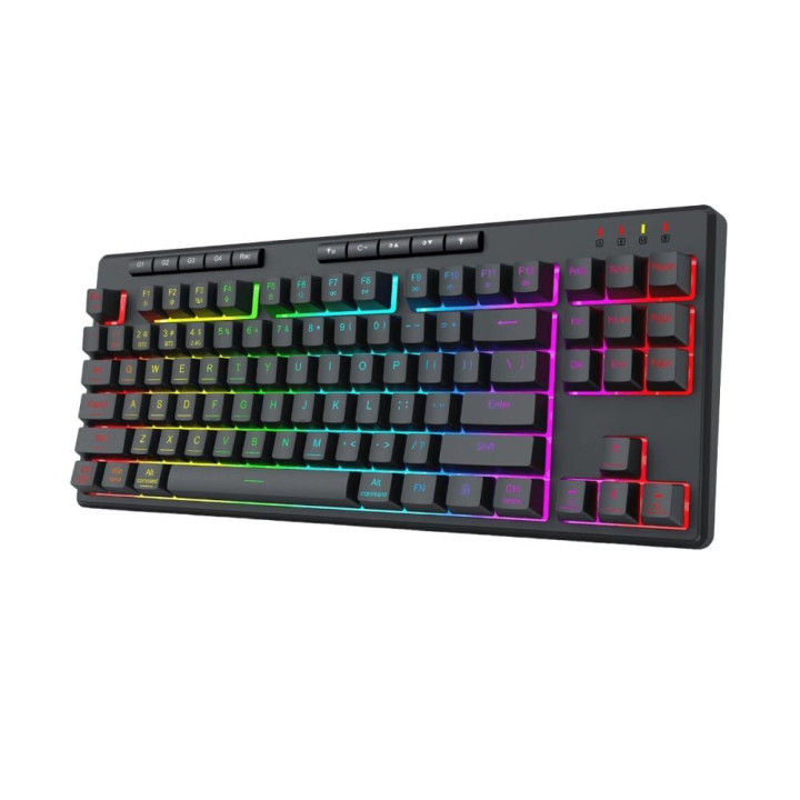 Bluetooth механична геймърска клавиатура Redragon Shiva TKL Pro K516RGB-PRO, RGB осветление - 3