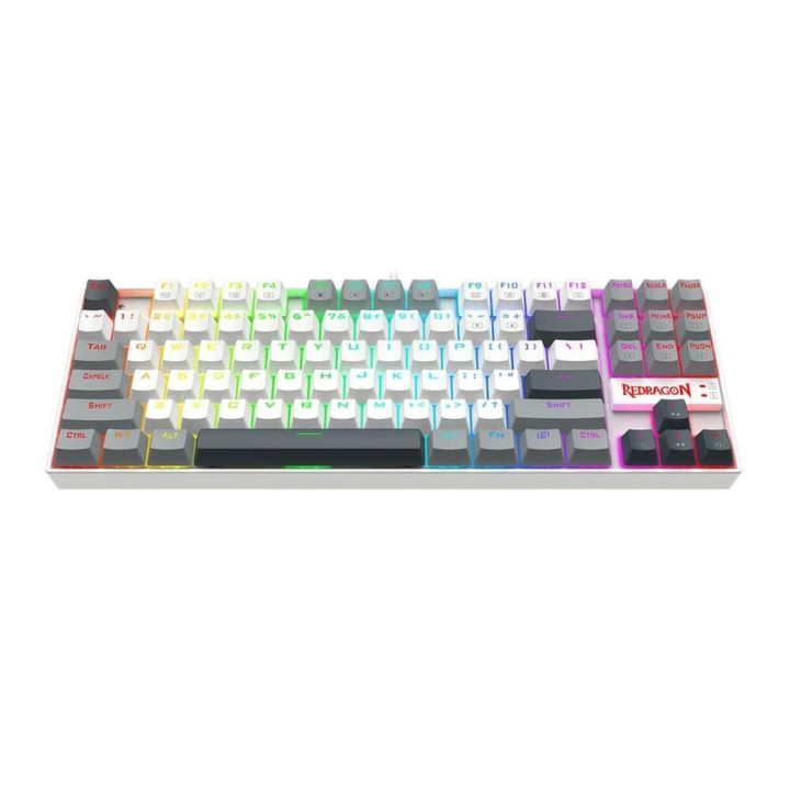 Механична геймърска клавиатура Redragon Kumara K552WGL-RGB, RGB осветление, Red Switch - 3