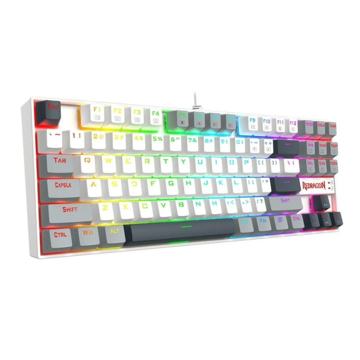 Механична геймърска клавиатура Redragon Kumara K552WGL-RGB, RGB осветление, Red Switch - 8