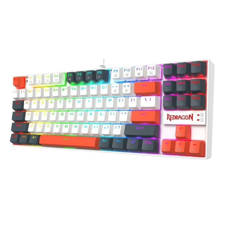 Механична геймърска клавиатура Redragon Kumara K552WLR-RGB, Red Switch, RGB подсветка - 2