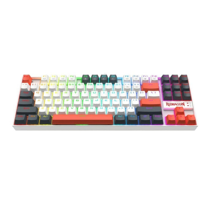 Механична геймърска клавиатура Redragon Kumara K552WLR-RGB, Red Switch, RGB подсветка - 3