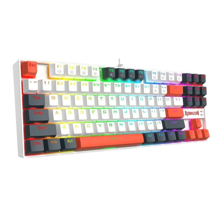 Механична геймърска клавиатура Redragon Kumara K552WLR-RGB, Red Switch, RGB подсветка - 7