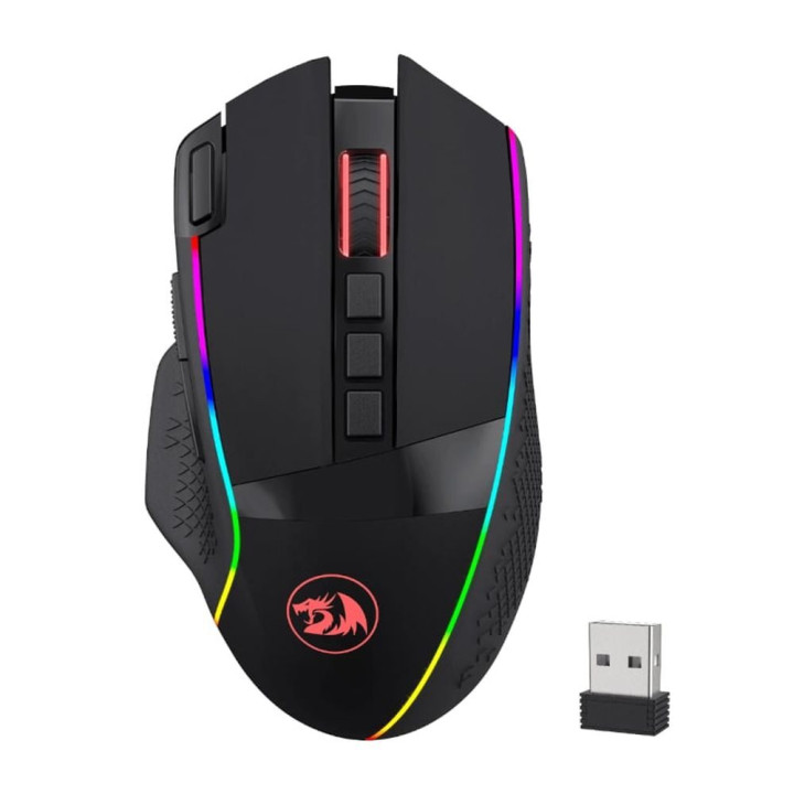 Безжична геймърска мишка Redragon Enlightment Pro M991RGB-PRO, 26000 DPI, RGB осветление - 1