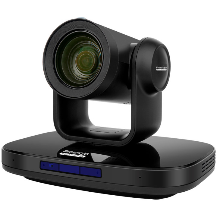PTZ видеокамера Prestigio Solutions Alpha, 4K UHD 3840x2160 60fps, 8.4MP SONY CMOS, 12x оптично приближение, PoE, HDMI 2.0, USB 