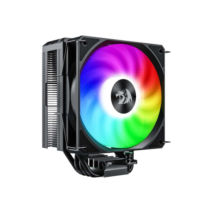 Охладител за процесор Redragon CC-1013, 120 мм aRGB вентилатор, Intel LGA 1700/1200/115X, AMD AM4/AM5, вграден температурен дисп