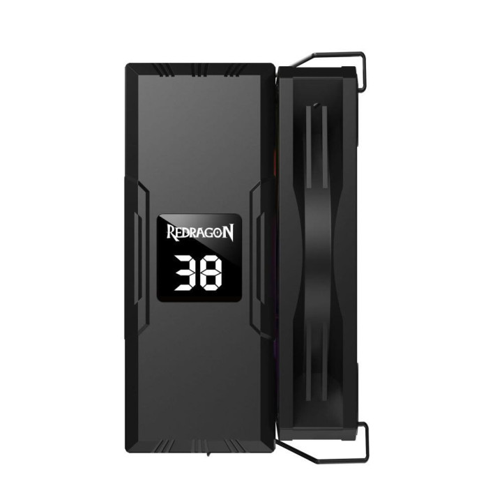 Охладител за процесор Redragon CC-1013, 120 мм aRGB вентилатор, Intel LGA 1700/1200/115X, AMD AM4/AM5, вграден температурен дисп