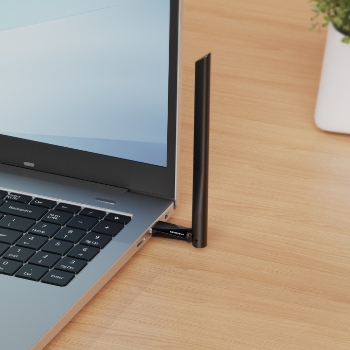 Безжичен USB адаптер Mercusys MA14H, Wi-Fi 6 AX300 - 3