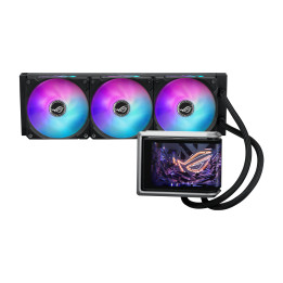 Водно охлаждане за процесор ASUS ROG Ryuo IV 360, съвместимост AM4/AM5/1700/1851/115x, 120mm вентилатор, 400mm тръба - 90RC01N1-