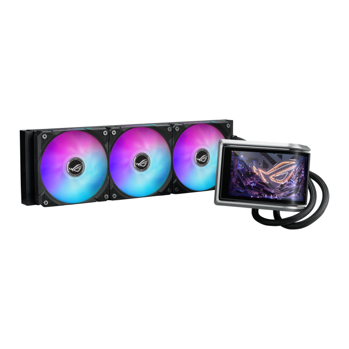 Водно охлаждане за процесор ASUS ROG Ryuo IV 360, съвместимост AM4/AM5/1700/1851/115x, 120mm вентилатор, 400mm тръба - 90RC01N1-