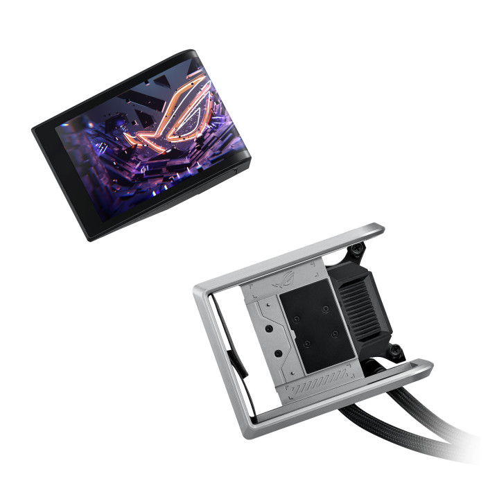 Водно охлаждане за процесор ASUS ROG Ryuo IV 360, съвместимост AM4/AM5/1700/1851/115x, 120mm вентилатор, 400mm тръба - 90RC01N1-