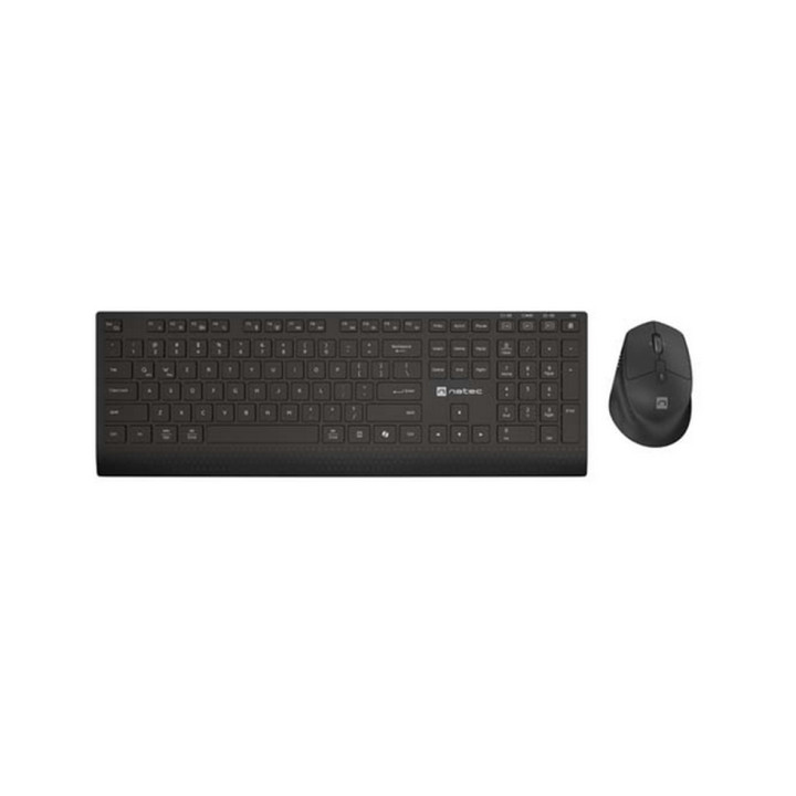 Безжична мишка и клавиатура Natec Stingray 2, 2.4 GHz Wireless - NZB-2315 - 2