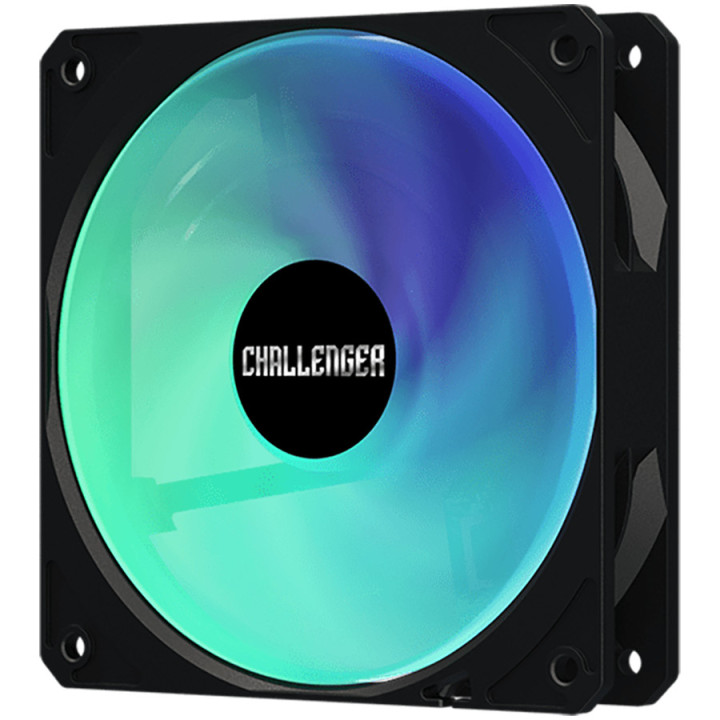 Водно охлаждане за процесор ASROCK Challenger 240 Digital, 240mm радиатор, ARGB, дигитален дисплей - 90-ACLA24-BAAGA6 - 9