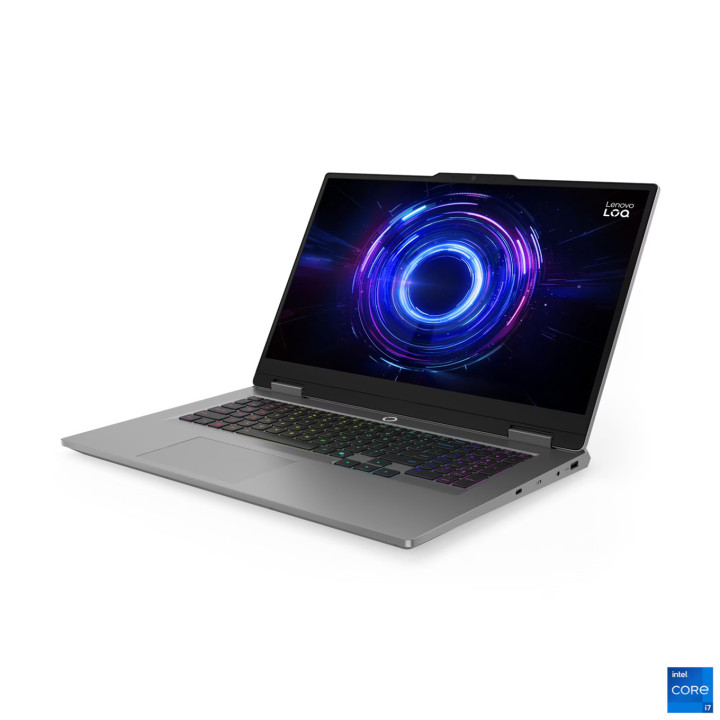 Лаптоп Lenovo LOQ 17IRX10, 17.3" Full HD IPS 165Hz, Intel Core i7-13650HX, NVIDIA GeForce RTX 5050 8GB, 16GB DDR5, 512GB SSD - 8