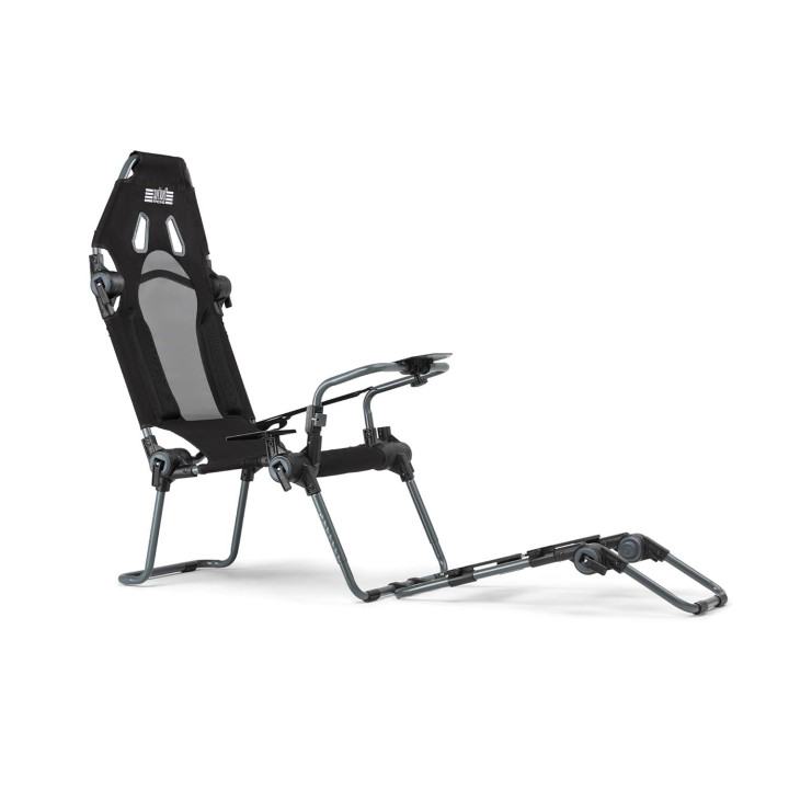 Геймърски стол Next Level Racing F-GT Lite Foldable, Сив, Универсален, 130 Kg, Изкуствена кожа - NLR-S015GR - 1