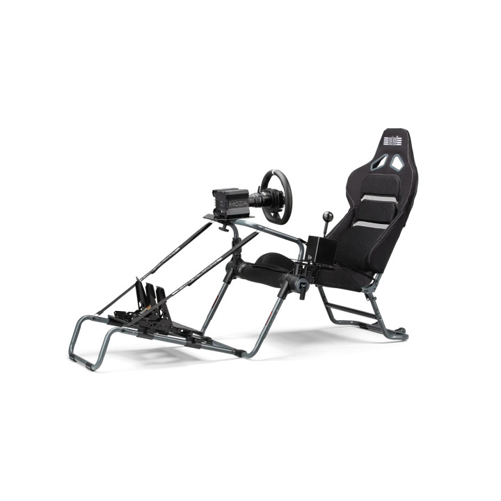 Геймърски стол Next Level Racing GT Lite Pro, Сив, Текстил, 150kg, Универсален - NLR-S031GR - 3