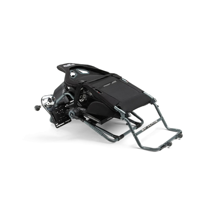 Геймърски стол Next Level Racing GT Lite Pro, Сив, Текстил, 150kg, Универсален - NLR-S031GR - 5