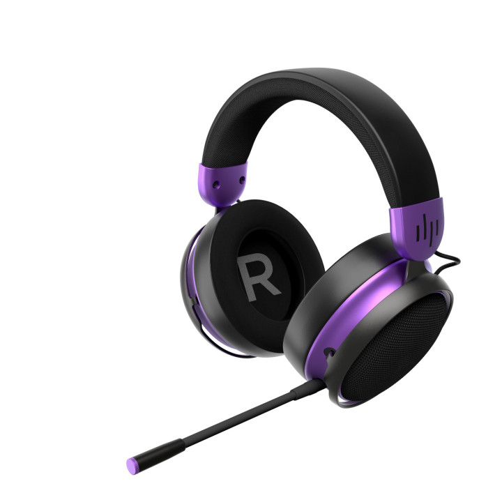 Геймърски безжични слушалки Dark Project Sono Wireless, черни/виолетови - DPP_SONO_WLESS_BLACK - 2