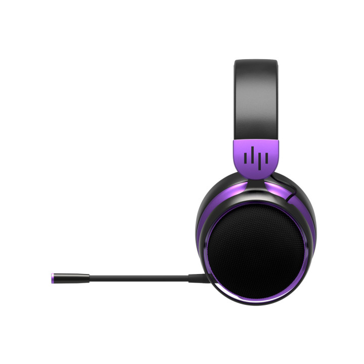 Геймърски безжични слушалки Dark Project Sono Wireless, черни/виолетови - DPP_SONO_WLESS_BLACK - 6