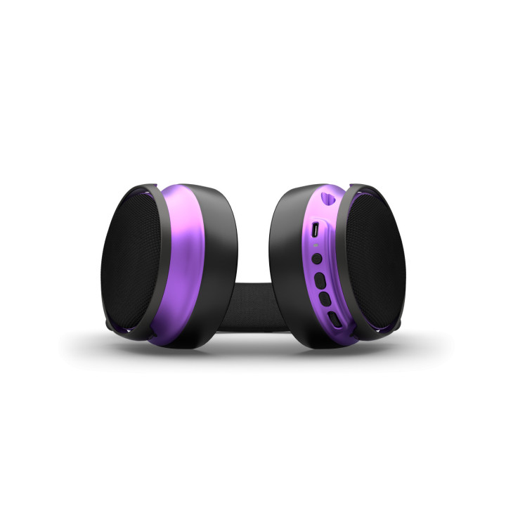 Геймърски безжични слушалки Dark Project Sono Wireless, черни/виолетови - DPP_SONO_WLESS_BLACK - 8