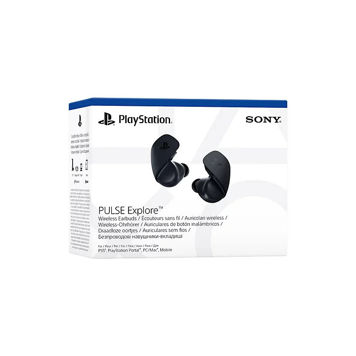 Bluetooth геймърски слушалки Sony PULSE Explore, микрофон, черни - 4704800 - 2