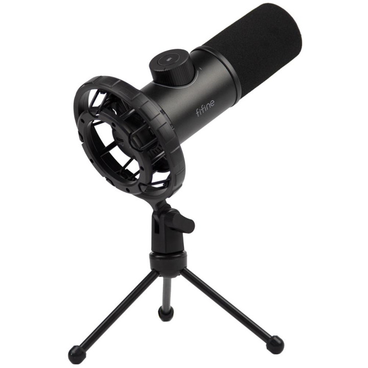 Микрофон FIFINE K658, Динамичен, USB Type-C, Кардиоиден - K658 - 1