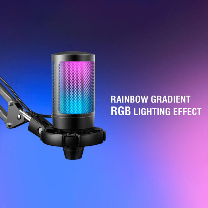 Микрофон FIFINE A6T, Кондензаторен, USB Type-C, Омнидиректен - FIFINE-A6T - 7