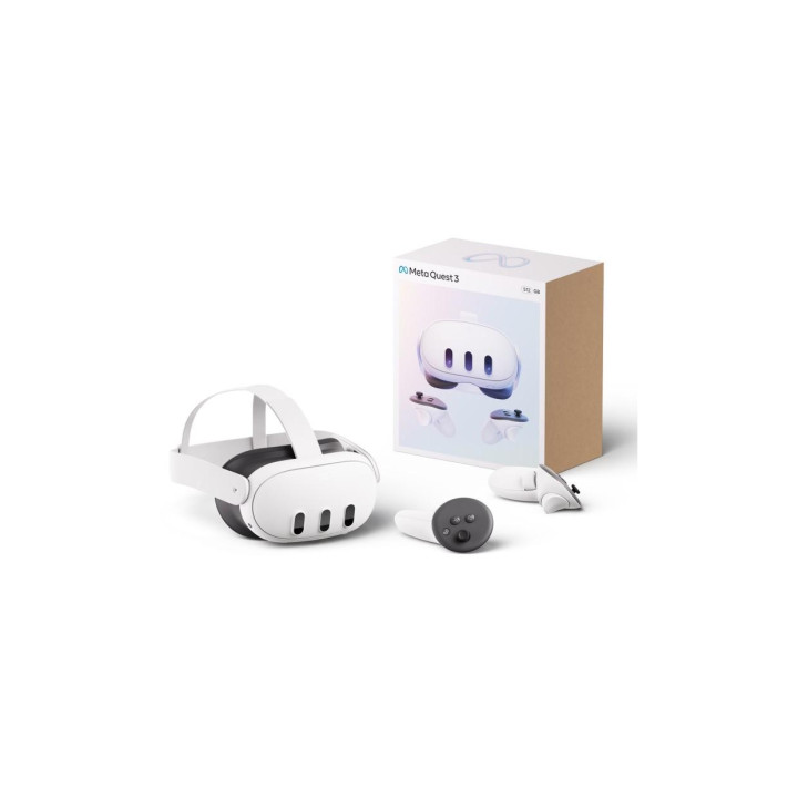 VR очила Meta Quest 3, 3.6" Dual OLED 2064x2208 90-120Hz, Snapdragon XR2 Gen 2, 512GB - OCULUS-QUEST3-512 - 6