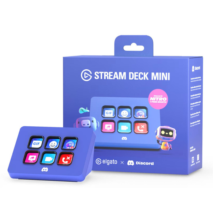 Stream Deck контролер Elgato Mini Discord Edition, USB 2.0 - 10GAI9931 - 3
