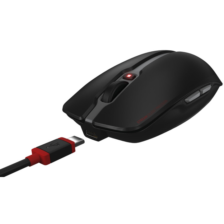 Безжична клавиатура с мишка CHERRY JD 8560EU, SX ножичен механизъм, USB безжична, черна - JD-8560EU-2 - 5